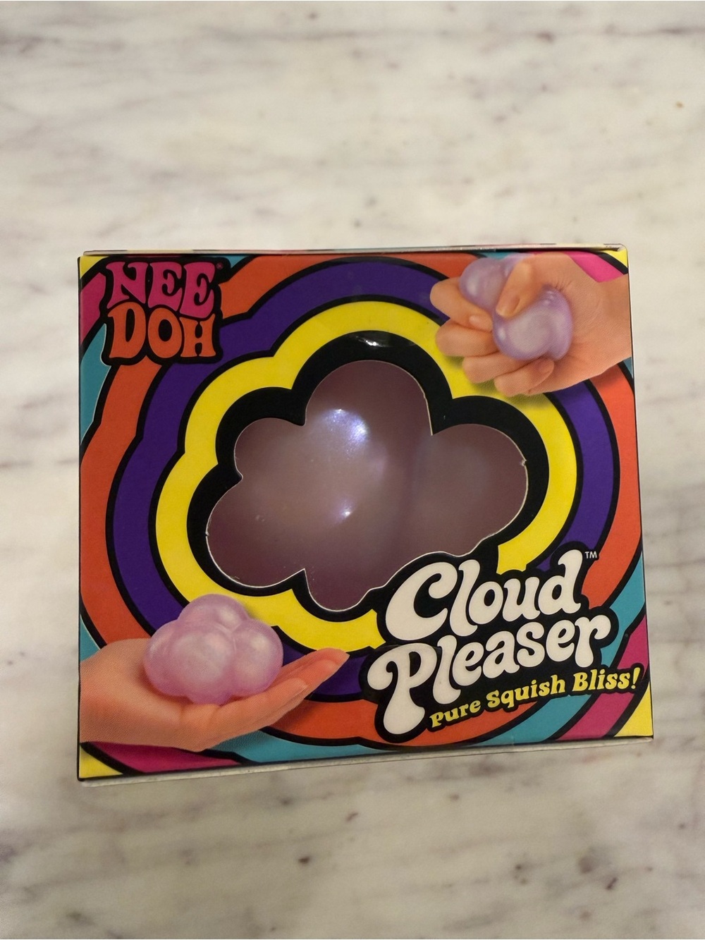 Cloud Pleaser Kids Squishy Toy - Purple Cloud